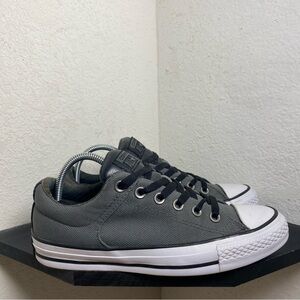 Converse ctas low grey black canvas